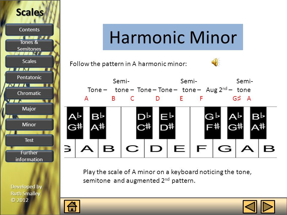 Tones Semitones Contents Scales Minor Major Chromatic Further Informationscales Pentatonic Test Developed By Ruth Smalley C 12 What Is A Scale And Ppt Download