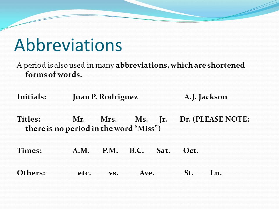End Marks/Abbreviations Commas Quotation Marks Semicolons. - ppt download