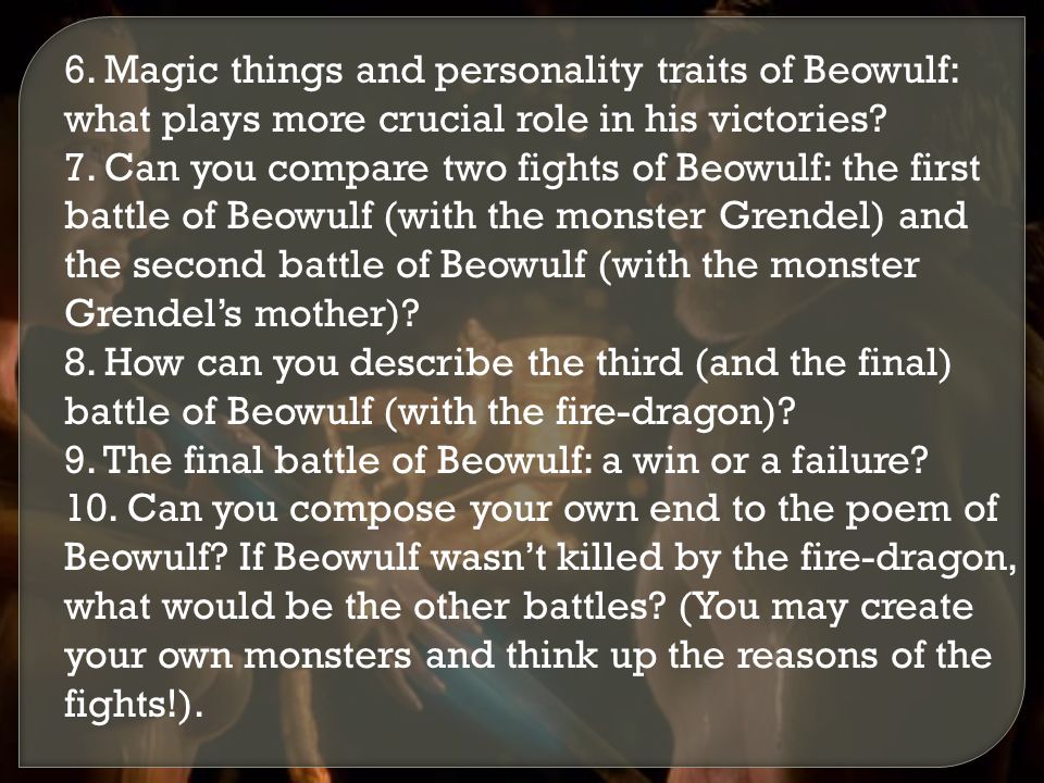 pagan elements in beowulf essay