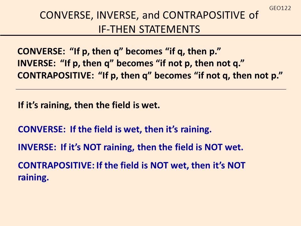 converse inverse or contrapositive