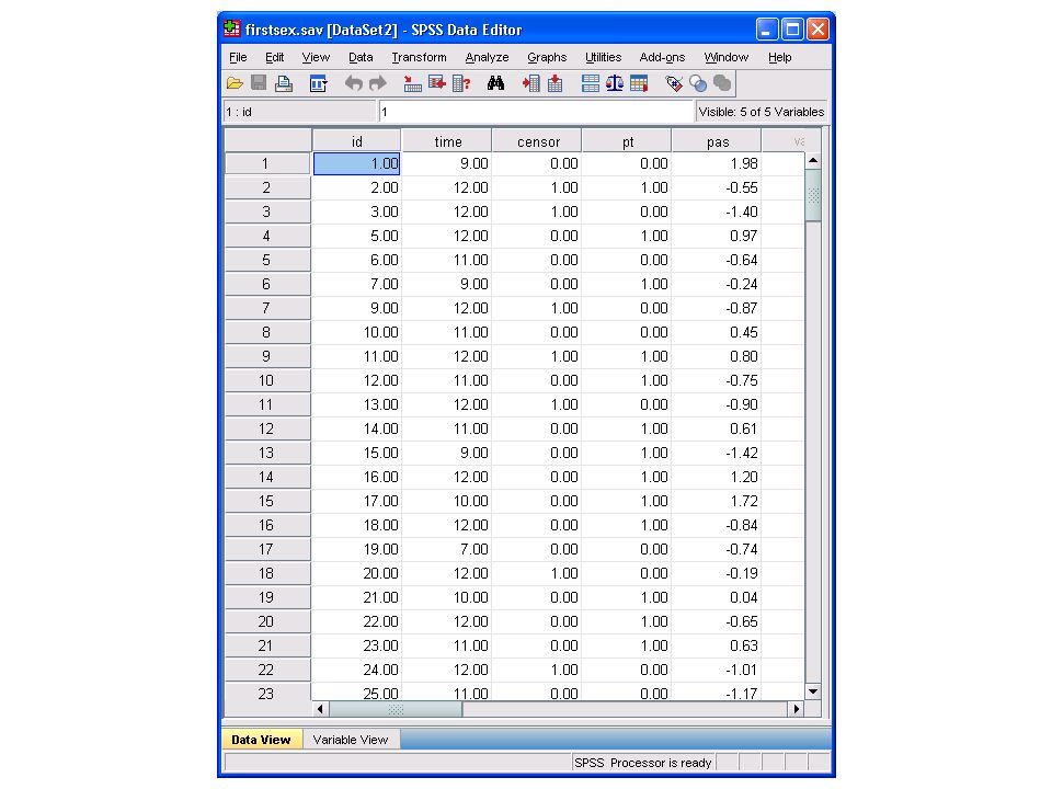 Computing fit information measures for a logistic regression in SPSS AIC,  BIC. - ppt download