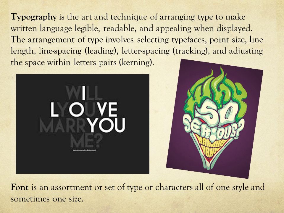 Typography Matters