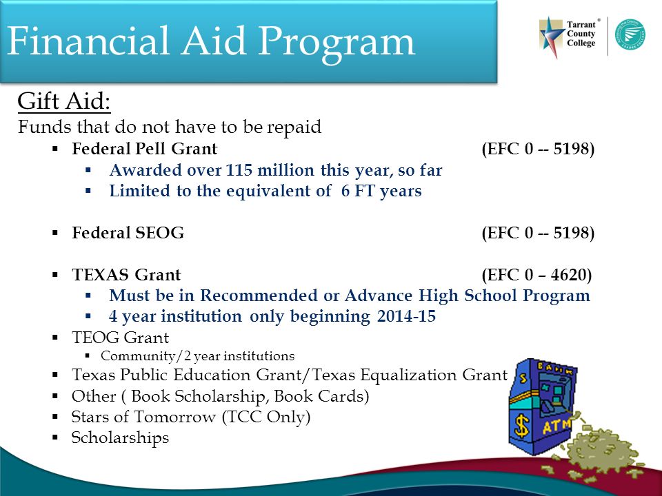 what does pending financial aid mean