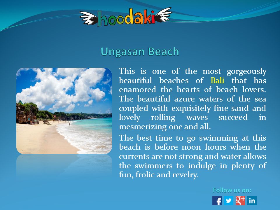 This is one of the most gorgeously beautiful beaches of Bali that has enamored the hearts of beach lovers.