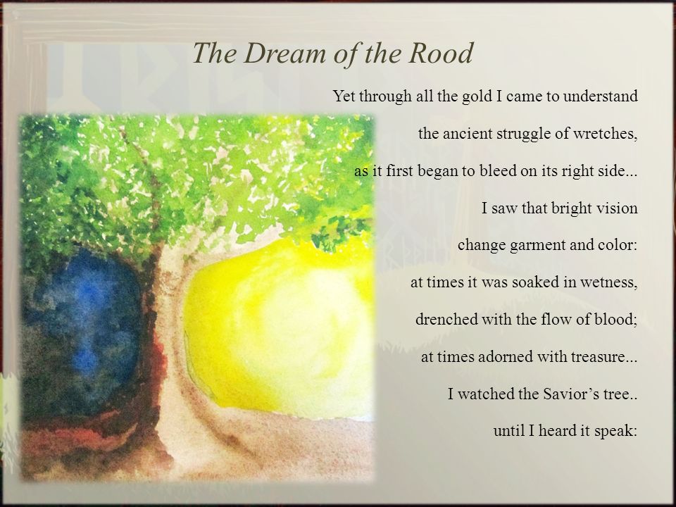 the dream of the rood