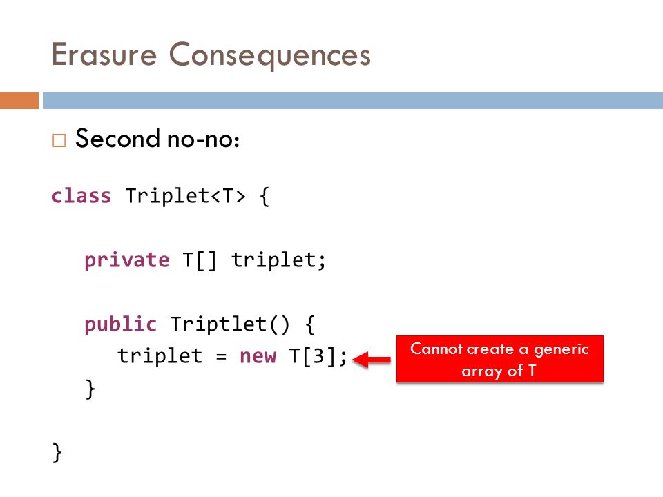 OOP Tirgul 10. What We'll Be Seeing Today  Generics – A Reminder  Type  Safety  Bounded Type Parameters  Generic Methods  Generics and Inner  Classes. - ppt download
