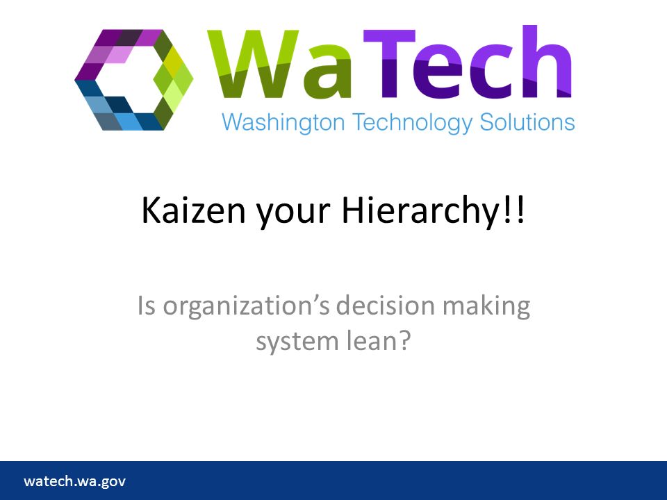 Watech Org Chart