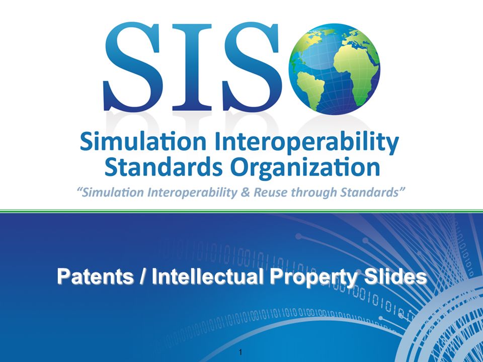 1 Patents / Intellectual Property Slides