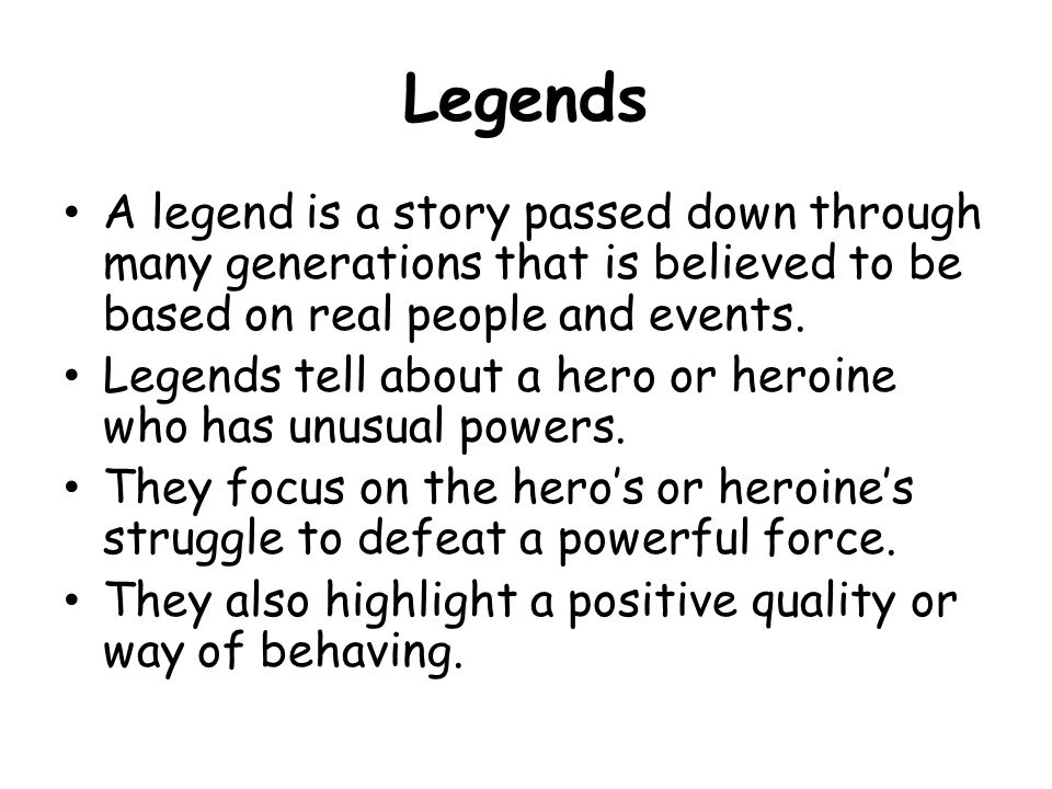 Literature Unit 6 Myths, Legends, and Tales. Myths A myth is a traditional  story that was created to explain mysteries of the universe. Myths often  explain. - ppt download