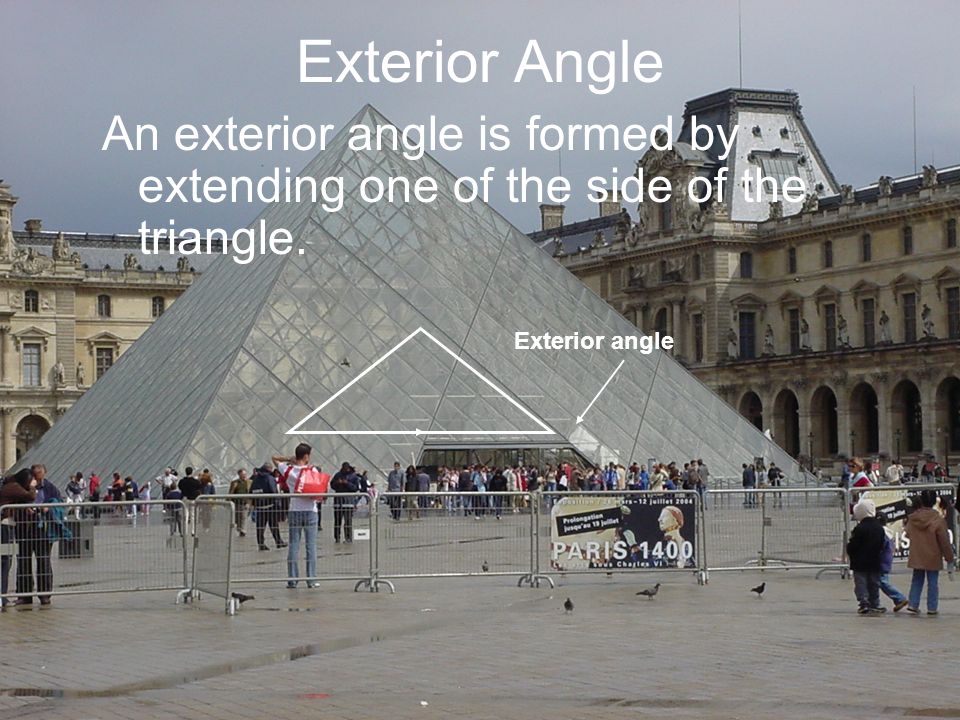 Angles Outside The Triangle 4 1b What Are Remote Interior