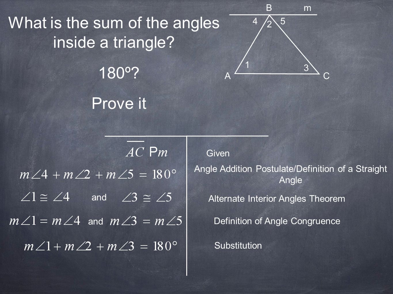 Triangles Chapter What Is The Sum Of The Angles Inside A