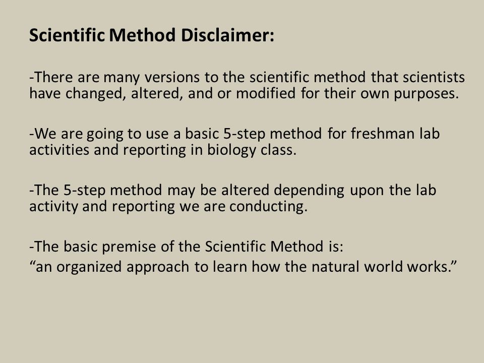30+ Steps Of The Scientific Method Biology Images
