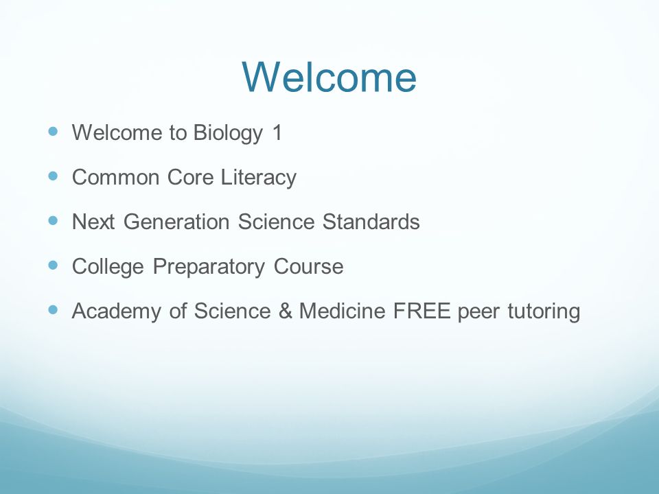 Biology 1 2 Mrs Smith Fall Semester Syllabus Scavenger Hunt