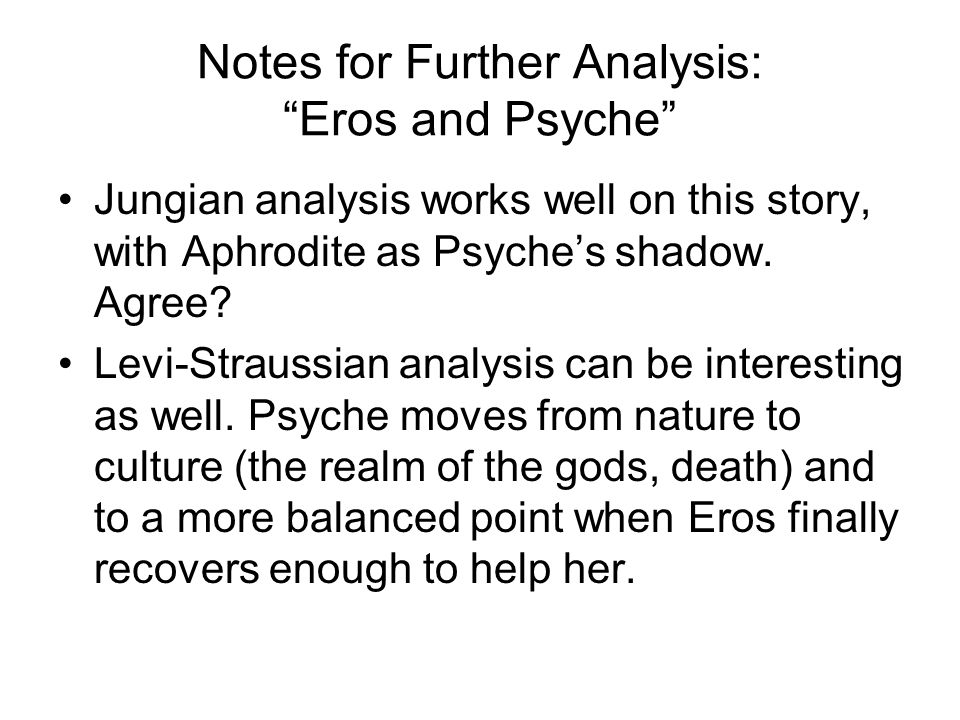 jungian analysis of eros and psyche Anal hot mlfs sex