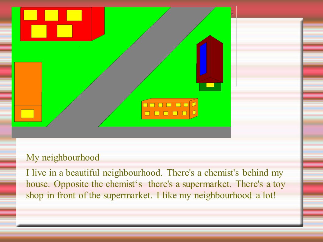 My neighbourhood. Задания на тему my neighbourhood. Топик neighborhood. Тема my neighbourhood. My neighbourhood сочинение.