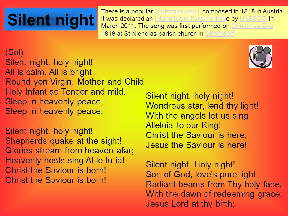 silent night there is a popular christmas carol composed in 1818 in austriachristmas - Popular Christmas Songs silent night there is a popular christmas carol composed in 1818 in austriachristmas - Popular Christmas Songs