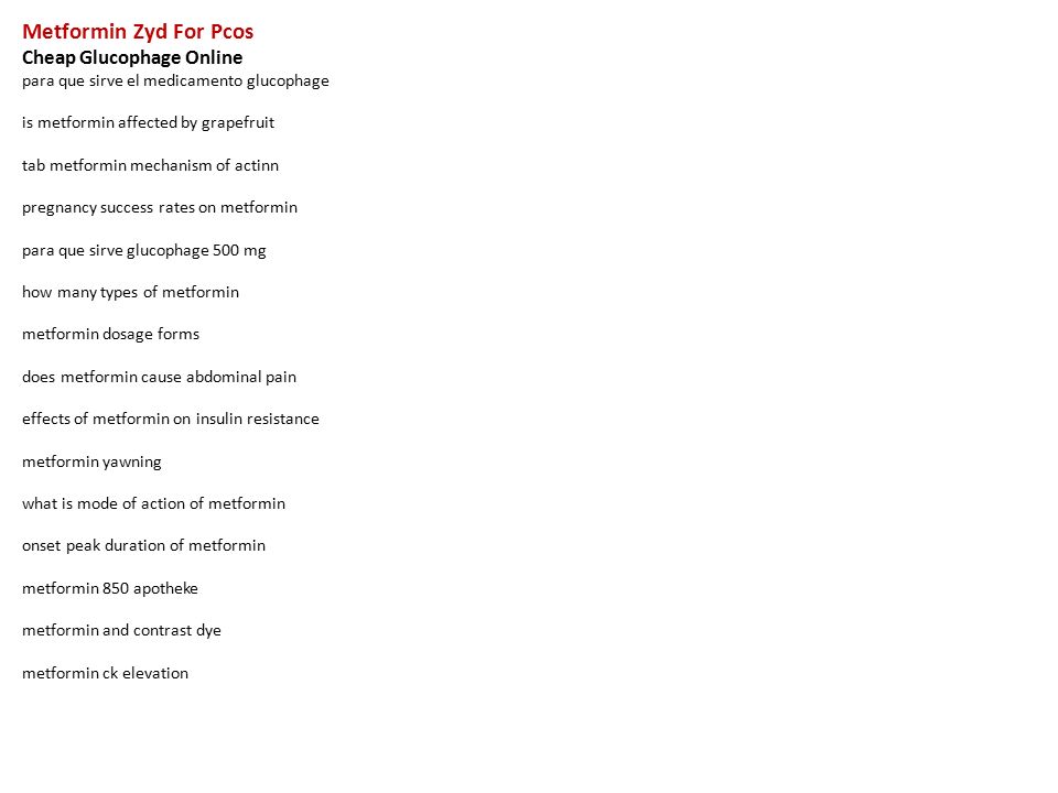 Metformin 500mg online