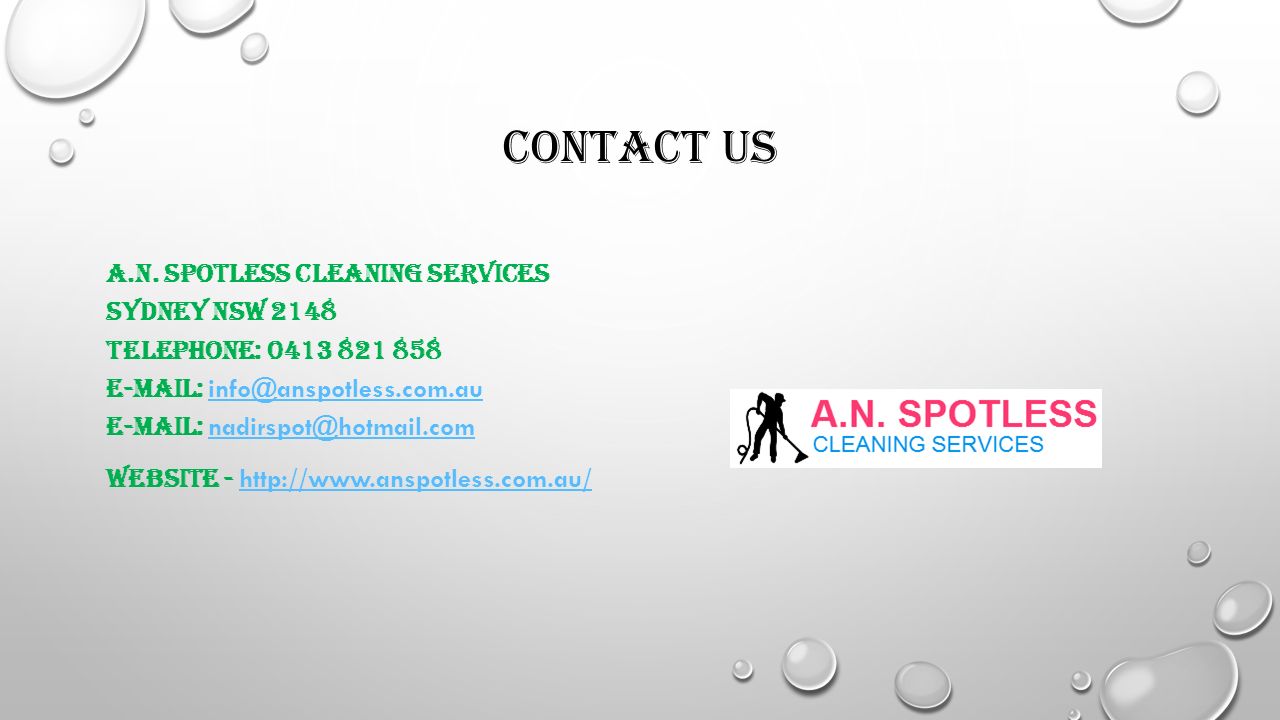 CONTACT US A.N.