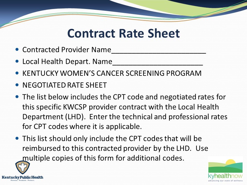 Kentucky Women S Cancer Screening Program Local Health