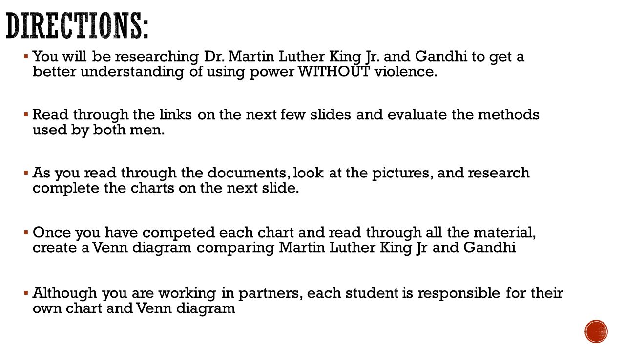 warm up what do martin luther king jr and gandhi have in common martin luther king jr and malcolm x venn diagram