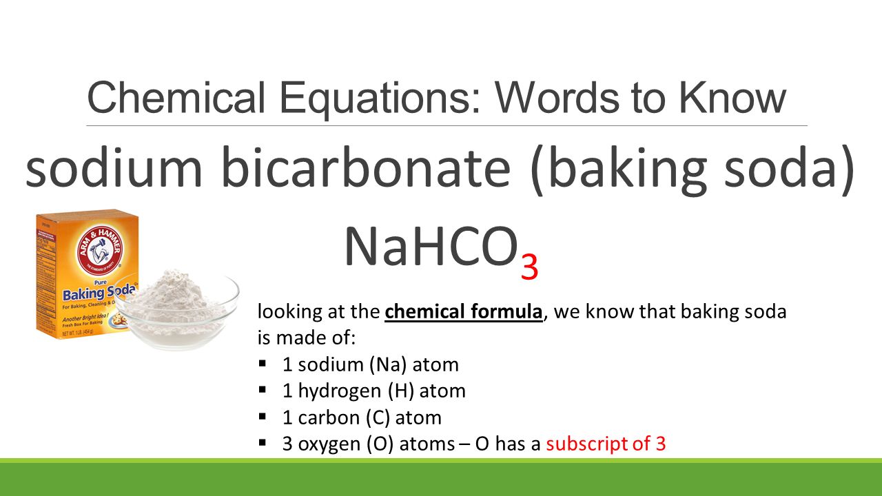 Baking soda: chemical formula. The chemical formula of baking soda and its application Baking soda: chemical formula. The chemical formula of baking soda and its application