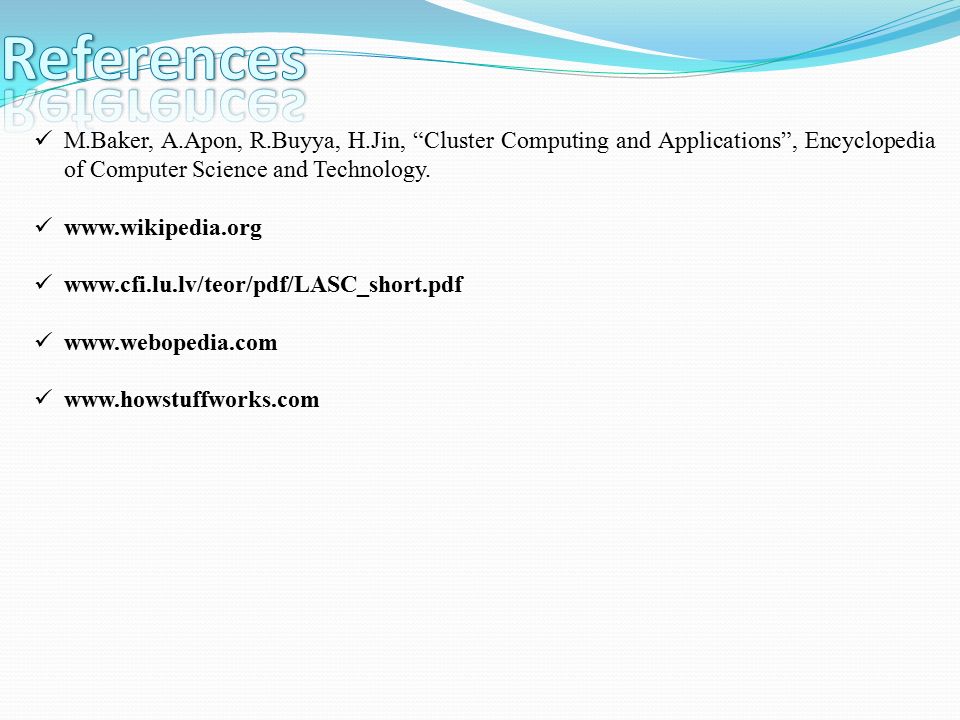 cluster computing pdf