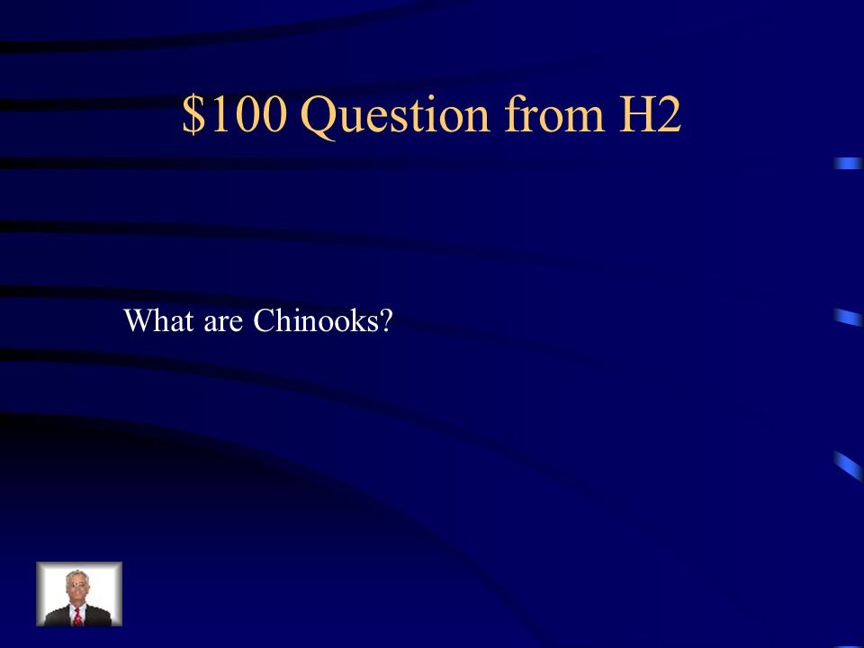 $500 Answer from H1 A river system.