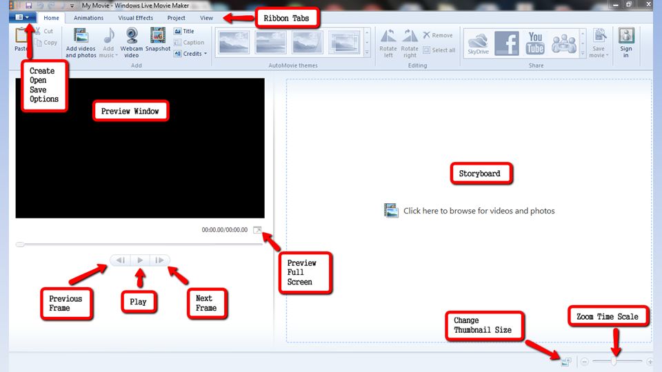 This is a self-paced training for Windows Live Movie Maker INTRODUCTION. -  ppt download