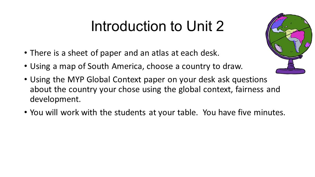 Intro to South America Unit 20, Lesson 20. 20.Write down HW in your