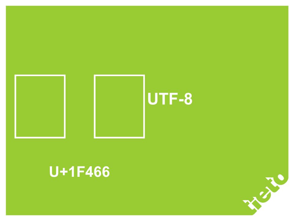 UTF-8 U+1F466
