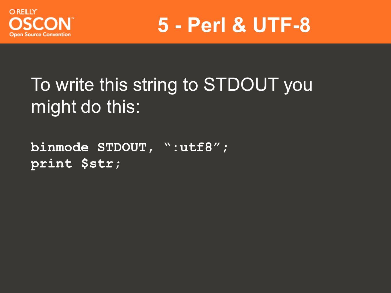 UTF-8, Perl and You By Rafael Almeria. Chapter 1: Introduction. - ppt  download