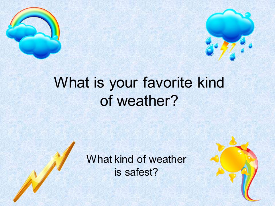 What weather by angela. What is your favourite kind of weather. What kind of weather is. What is the weather. What is your favorite weather диалог.