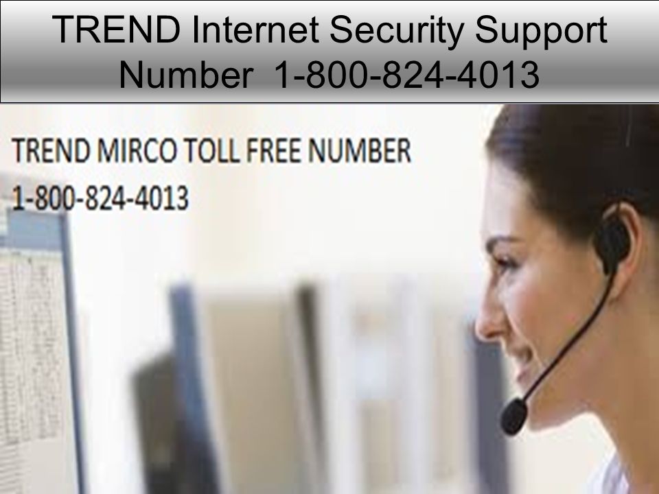 TREND Internet Security Support Number