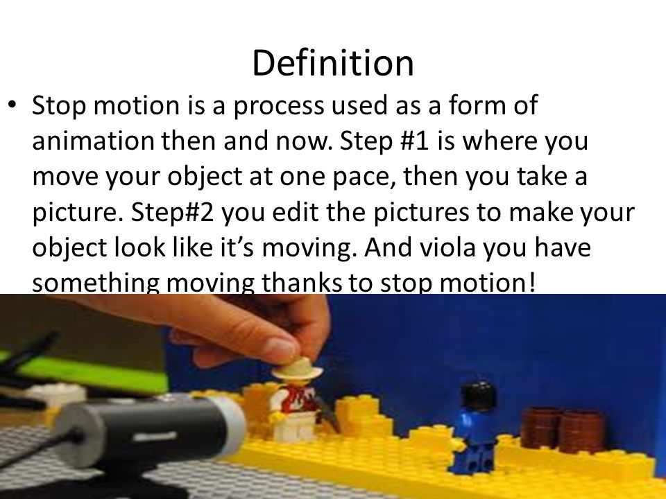 Video techniques: Stop Motion By: Preston Pollard. - ppt download