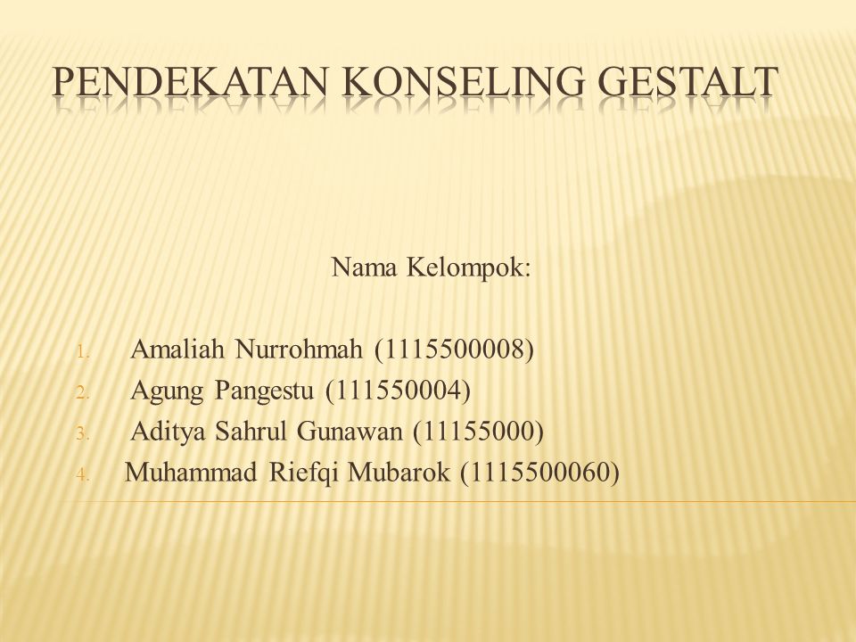 Nama Kelompok: 1. Amaliah Nurrohmah ( ) 2.