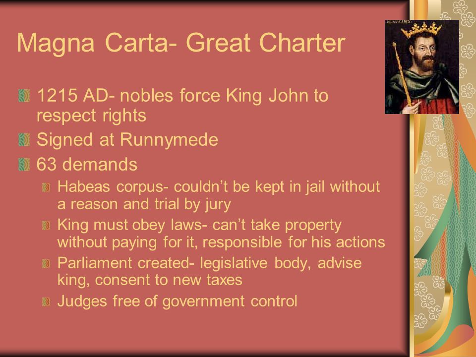 Великая хартия вольностей текст. King John and Magna carta. The great Charter (Magna carta). The great Charter (Magna carta) was signed.