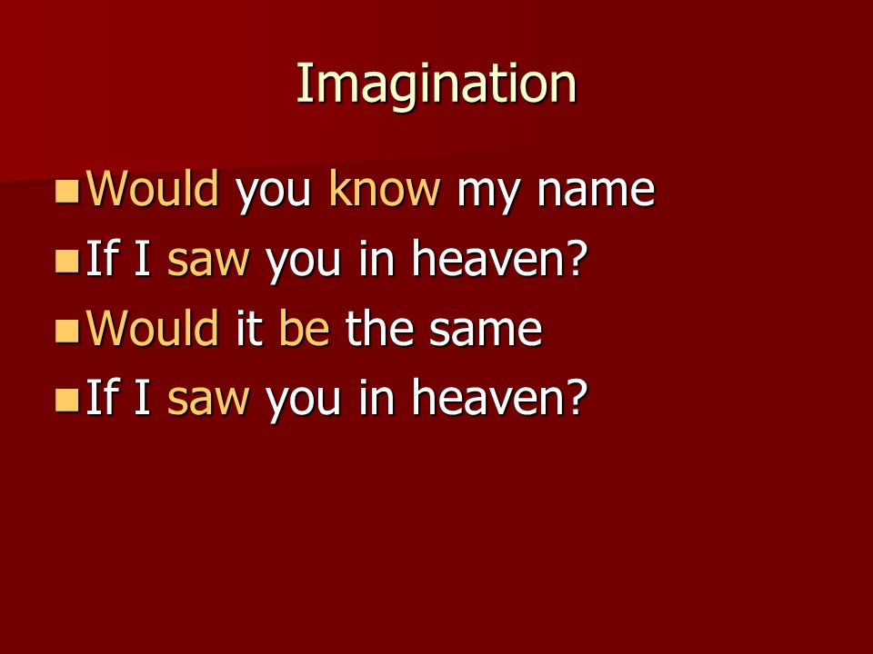 Subjunctive Mood 假設語氣. YouTube - [Lyrics] Tears In Heaven - Eric Clapton  YouTube - [Lyrics] Tears In Heaven - Eric Clapton. - ppt download