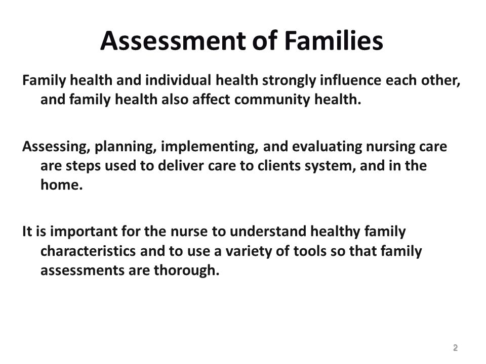 community assessment nursing