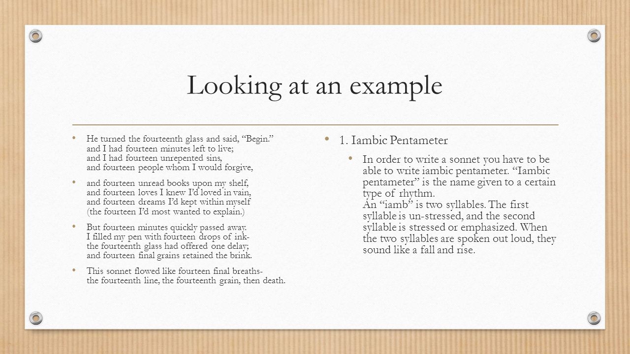 How to write a sonnet Renaissance Poetry Project. - ppt download