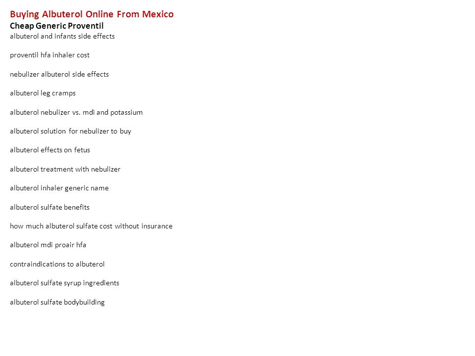 Albuterol inhaler cost for sale