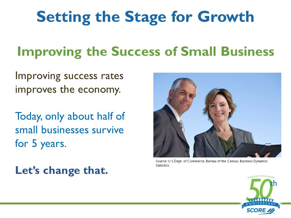 Improving success rates improves the economy.