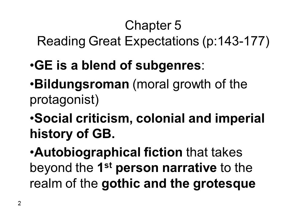 great expectations criticism