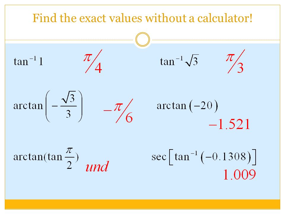 Inverse Trig For A Function To Have An Inverse It Must Be One-to-  One-to-one Functions Have To Pass The Horizontal Line Ppt Download |  le-cerf-volant.ch
