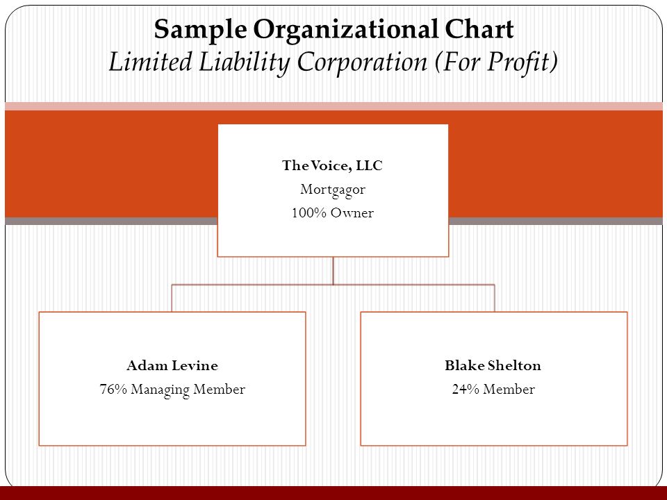 Mortgage Company Organizational Chart