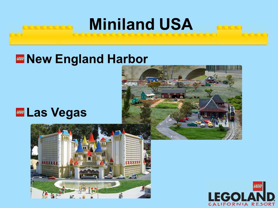 Christmas Card - 2007 Legoland California, Santa Flying over Miniland Las  Vegas : Gear cc07llc