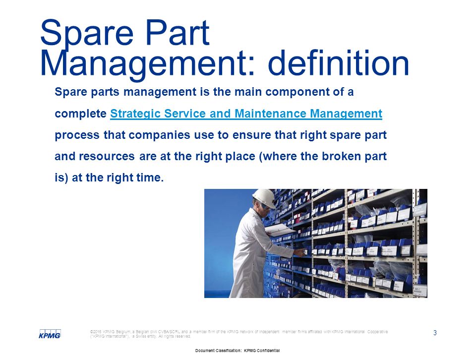Maritime Spare Parts Manage Ment Spare Parts Managemen T Taming The Chaos Ppt Download
