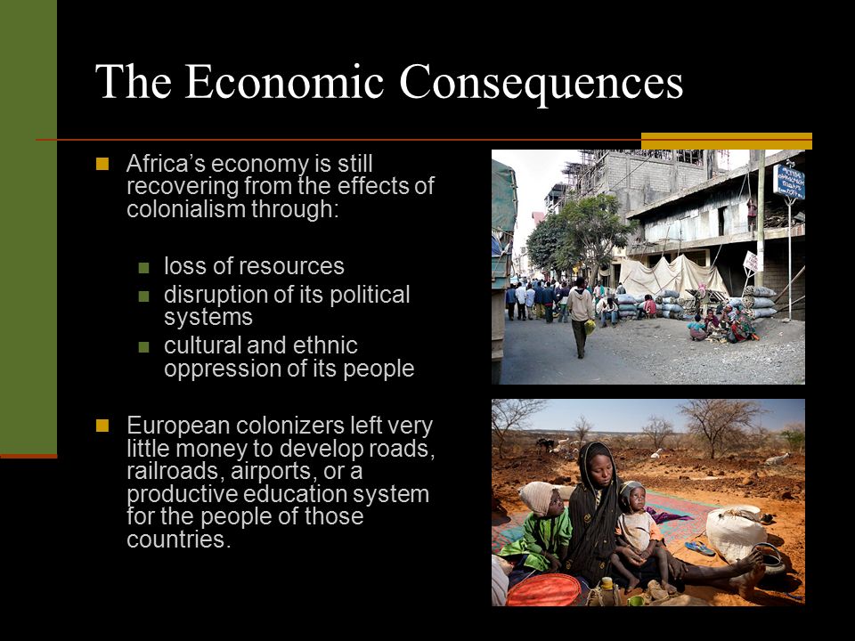 benefits of colonialism to africa