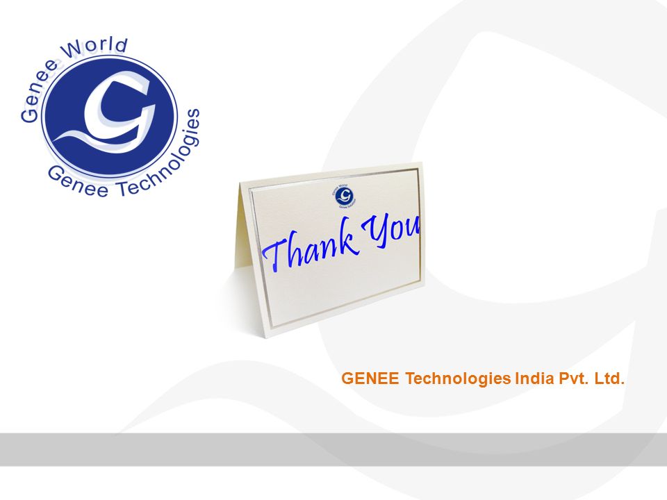 GENEE Technologies India Pvt. Ltd.