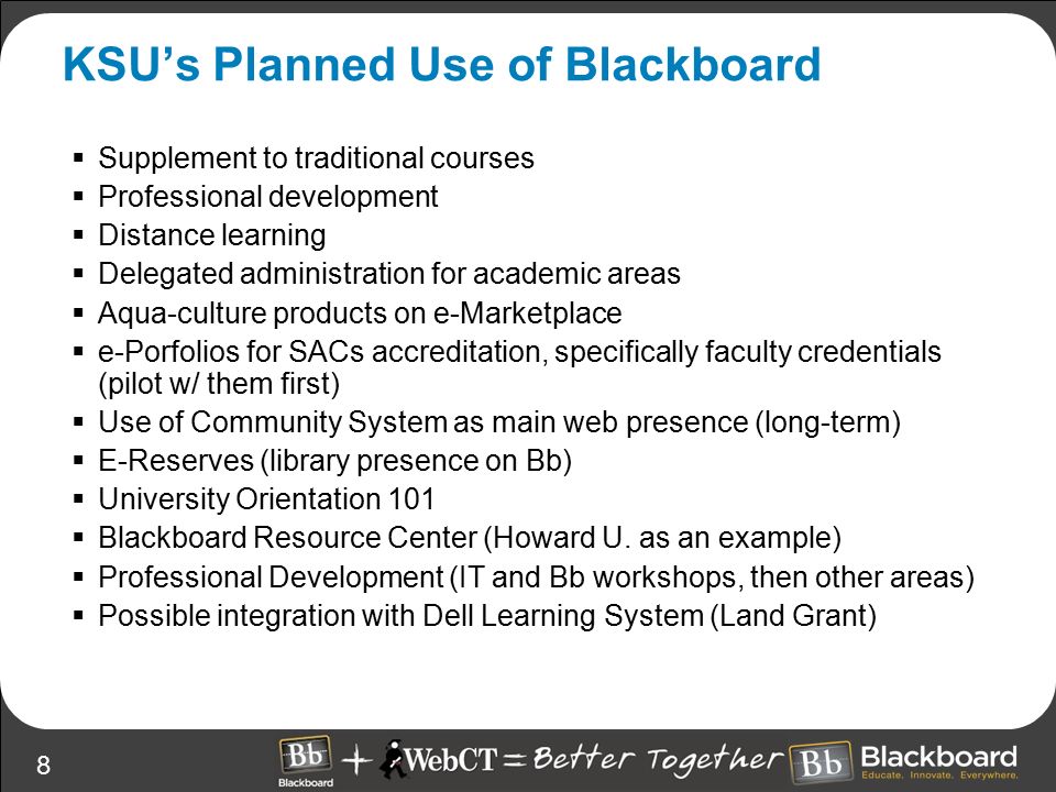 Ksu blackboard برنامج بلاك