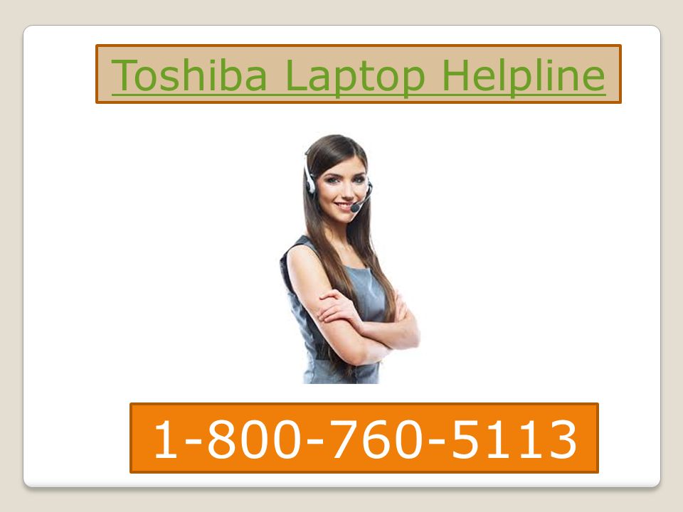 Toshiba Laptop Helpline